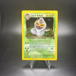 Vintage Pokemon Team Rocket Dark Arbok Holo Rare 2/82 NM-Mint -g - Image 1