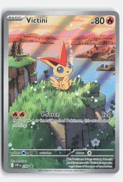 Victini 208 Scarlet & Violet Promo Holo Promo Pokemon NM - Image 1