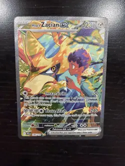 Pokemon TCG Hop's Zacian EX Special Illustration Rare #186/159 - Image 1
