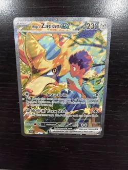 Pokemon TCG Hop's Zacian EX Special Illustration Rare #186/159 - Image 2