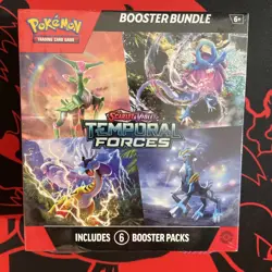 Pokemon Scarlet & Violet Temporal Forces Booster Bundle Sealed *6 PACKS* English - Image 1