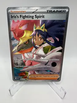 Iris's Fighting Spirit SIR Pokemon Ascended Heroes 292/217 - NM - Image 1