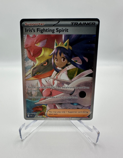 Iris's Fighting Spirit SIR Pokemon Ascended Heroes 292/217 - NM - Image 2