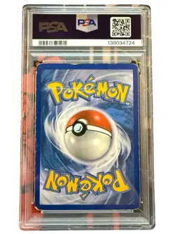 2011 Pokemon Black & White FULL ART ZEKROM Gray BACKGROUND PSA 2 - Image 2