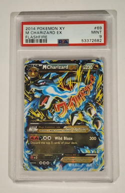 2017 Pokemon XY Flashfire Charizard EX #69 PSA 9 beautiful card - Image 1