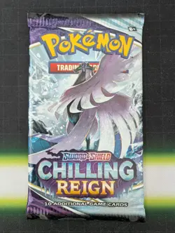Pokemon Chilling Reign • Booster Pack • New Factory Sealed - Image 1