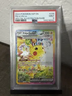 2024 Pokemon Pikachu EX SIR 238 PSA 9 - Image 1