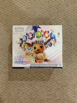 Pokemon TCG Prismatic Evolutions ETB Elite Trainer Box FACTORY SEALED & NEW - Image 1