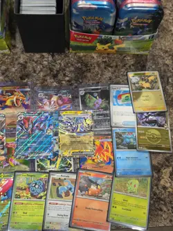 Pokemon Ascended Heroes Mini Tin Display 10 Booster Tins X2 Open Display - Image 5