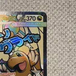 Pokemon TCG Mega Dragonite EX ASC Secret Rare Full Art Holo 271/217 - Image 3