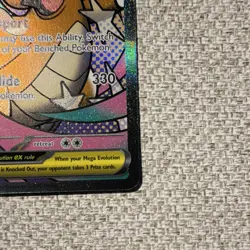 Pokemon TCG Mega Dragonite EX ASC Secret Rare Full Art Holo 271/217 - Image 4