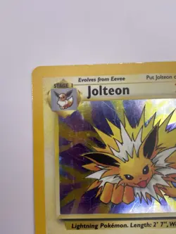 Jolteon 4/64 Jungle Holo Rare LP - Excellent WOTC Pokemon TCG Vintage Single - Image 3