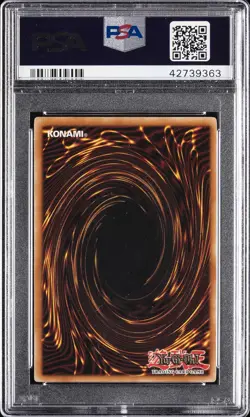 2002 YU-GI-OH! LOB-LEGEND OF BLUE EYES WHITE DRAGON RED-EYES B. DRAGON PSA 9 - Image 2