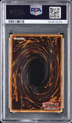 2003 YU-GI-OH! STARTER DECK: JOEY 1ST ED #001 RED-EYES B. DRAGON PSA 8 - Image 2