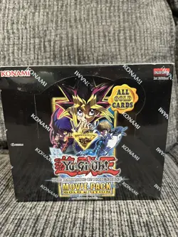 Konami Yu-Gi-Oh! The Dark Side of Dimensions Movie Pack Gold Edition Display - Image 1