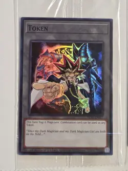 Yami Yugi Dark Magician Girl Token TKN5-EN037 Burst Protocol Yugioh Promo Set - Image 3