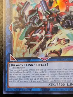 Borrelshroud Dragon BPRO-EN047 1st Edition Ultra Rare Burst Protocol Yu-Gi-Oh! - Image 4