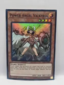 Power Angel Valkyria SR05-EN003 1st Edition Super Rare Yugioh TCG LP - Image 1