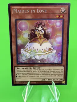 Yu-Gi-Oh Maze Of Muertos Maiden In Love Collector's Rare MZMU-EN020 NM!!! - Image 1