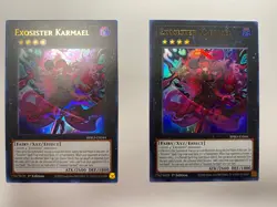 Two Exosister Karmael BPRO-EN044 Burst Protocol 1st Edition Ultra Rare Yugioh - Image 1