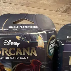 Disney Lorcana TCG Starter Deck Lot of 7 - Image 2