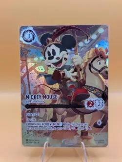Mickey Mouse Brave Little Prince English 242/204 Iconic Disney Lorcana Fabled EN - Image 4