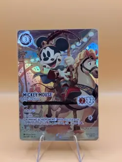 Mickey Mouse Brave Little Prince English 242/204 Iconic Disney Lorcana Fabled EN - Image 5