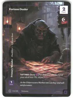 Wonders of the First-Fortune Dealer-341/401-Formless Foil-Common - Image 1