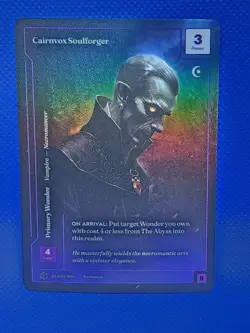 Wonders of the First Cairnvox Soulforger Formless Foil 1st Edition Alt-Art - Image 1