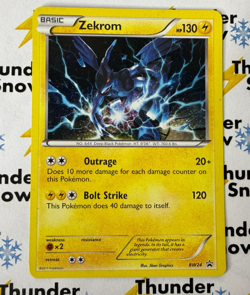 Zekrom Pokemon Black & White Black Star Promo #BW24 Holo NM Card - Image 1