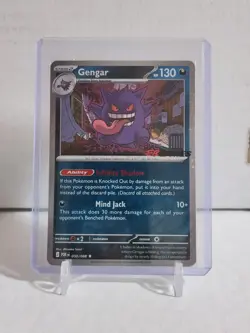 Gengar 050/088 EB Games Stamp Exclusive Cosmos Holo Promo Card English Sealed - Image 1