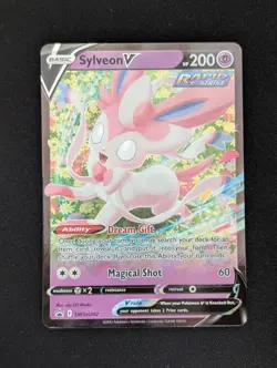 Sylveon V SWSH202 Promo SWSH: Sword & Shield Promo Cards Holofoil SWSD - Image 1