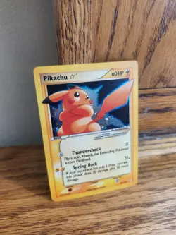 Pokemon 4-piece holo card set Ex Deoxys Goldstar Mewtwo, Pikachu, Latias, Latios - Image 5