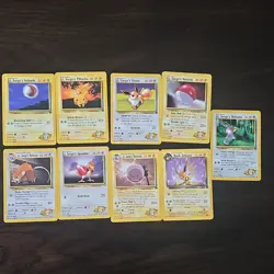 Pokemon Gym Challenge Gym Heroes 55 Card Lot Sabrina's Lt. Surge Blaine Brock - Image 4