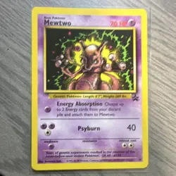 Pokemon Mewtwo Wotc Promo Regular 14/53 70 HP Promo Card 1999 - Image 2