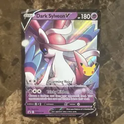 Dark Sylveon V SWSH134 SWSH: Sword & Shield Promo Cards Holo - Image 1