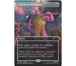 THANOS Magic the Gathering PSA Mag Promo Swords to Plowshares Marvel PRE-ORDER! - Image 1