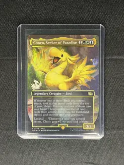 Choco, Seeker of Paradise (Borderless) (Chocobo Track Foil) [FIN - 569] - NM ... - Image 1