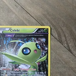 Celebi XY93 Holo Black Star Promo Pokemon Card NM - Image 4