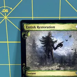 Entish Restoration Showcase Scrolls MTG Lord Of The Rings Unplayed Magic Regular - Image 3