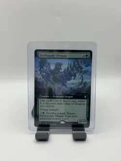 MTG, Earthquake Dragon LP 588 (Extended Art) CL Battle for Baldur's Gate Regular - Image 1