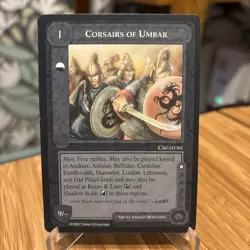Middle-Earth CCG The Wizards Limited Corsairs of Umbar MECCG - Image 1