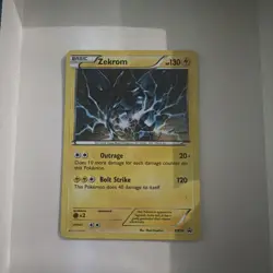 Zekrom BW24 Black&White Black Star Promo Holo Pokemon Card - Image 1