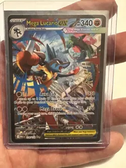 Pokemon TCG Mega Evolution - Mega Lucario EX - Special Illustration Rare 179/132 - Image 1