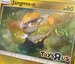 POKEMON JANGMO-O EXCLUSIVE TOYS"R"US PROMO CARD 75-111 SEALED- HD GALAXY SWIRL - Image 2