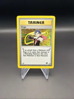 Koga - Holo - 19/132 Gym Challenge - Pokemon TCG 2000 - Image 1