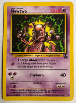 Mewtwo 14/53 Wotc Promo Regular never played near mint Pokemon tcg - Image 1