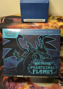 Pokemon PHANTASMAL FLAMES Elite Trainer Box ETB New Factory Sealed Rare HTF - Image 1