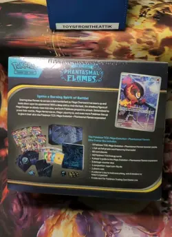 Pokemon PHANTASMAL FLAMES Elite Trainer Box ETB New Factory Sealed Rare HTF - Image 4