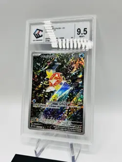 CCC 9,5 Carte Pokemon Magicarpe Full-Art 203/193 Evolutions a Paldea - Image 3
